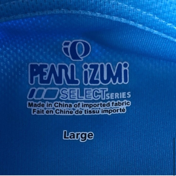 Pearl Izumi Blue Cycling Jersey, Large - Picture 7 of 8